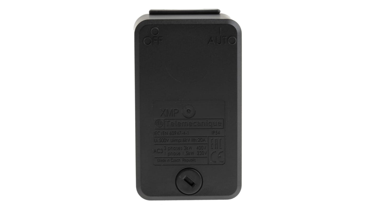 Telemecanique Sensors Pressure Switch, 0.2bar Min, 6bar Max, 2 NC Output, Differential Reading
