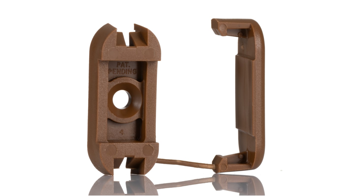 Polypropylen Blitzschutz Bandhalter, 25 x 3mm