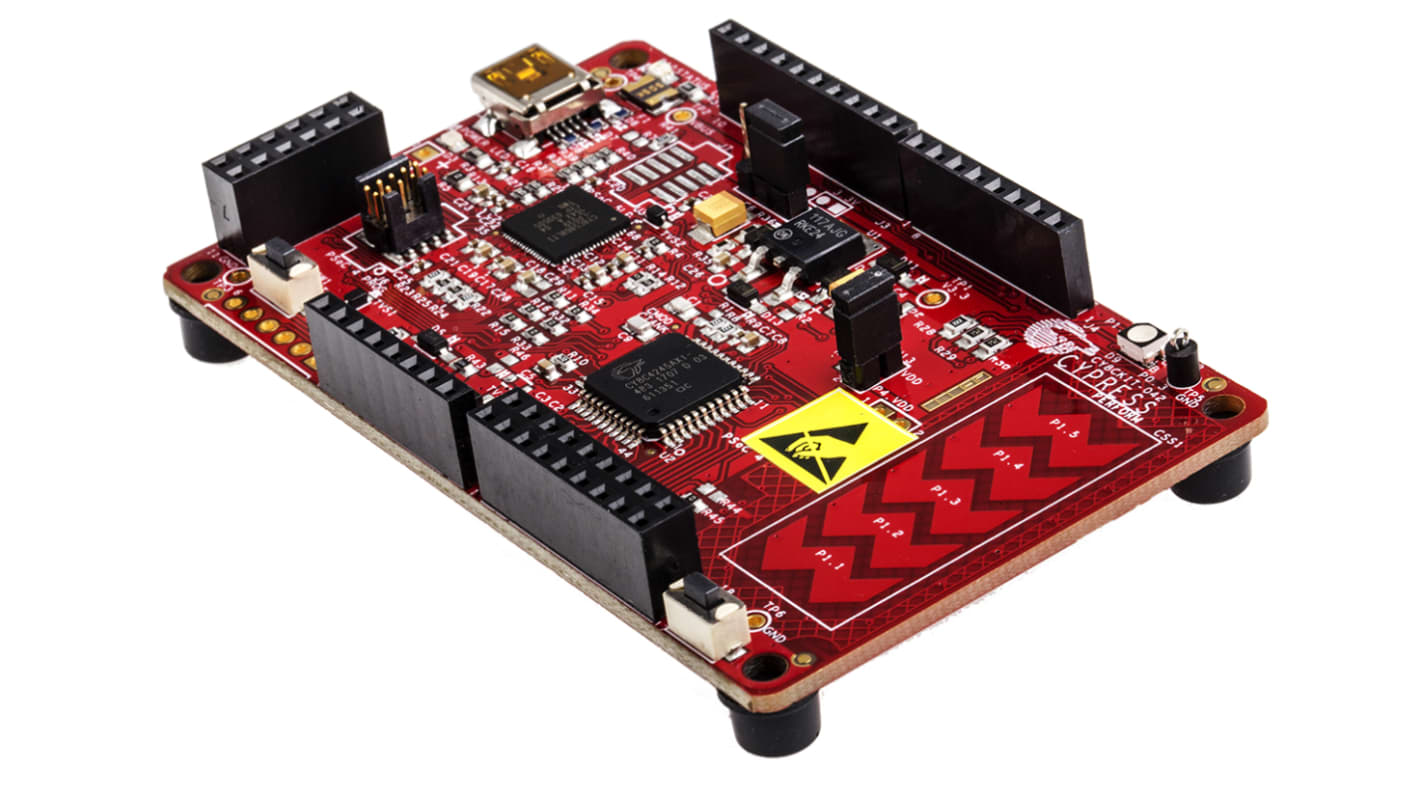 Infineon PSOC™开发套件, CY8C4245AXI-483处理器, ARM Cortex M0内核, Pioneer