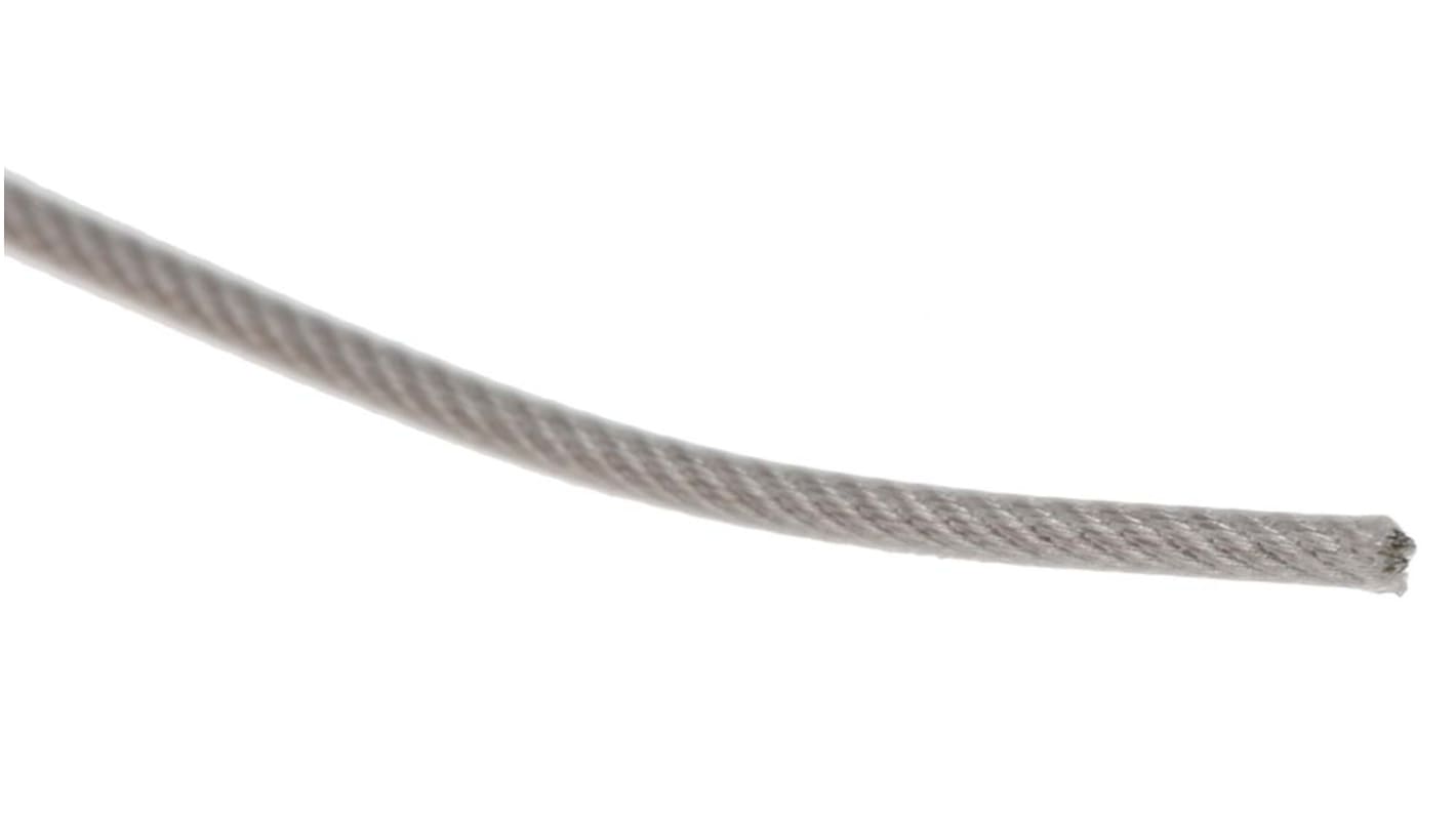Câble métallique RS PRO en Acier inoxydable, câble 0,9 mm x 100m, 14kg