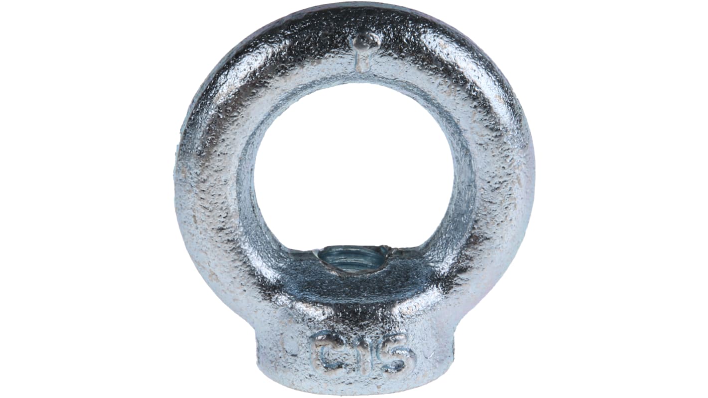 RS PRO Ringmutter M8 20mm Aussen Ø 36mm Stahl