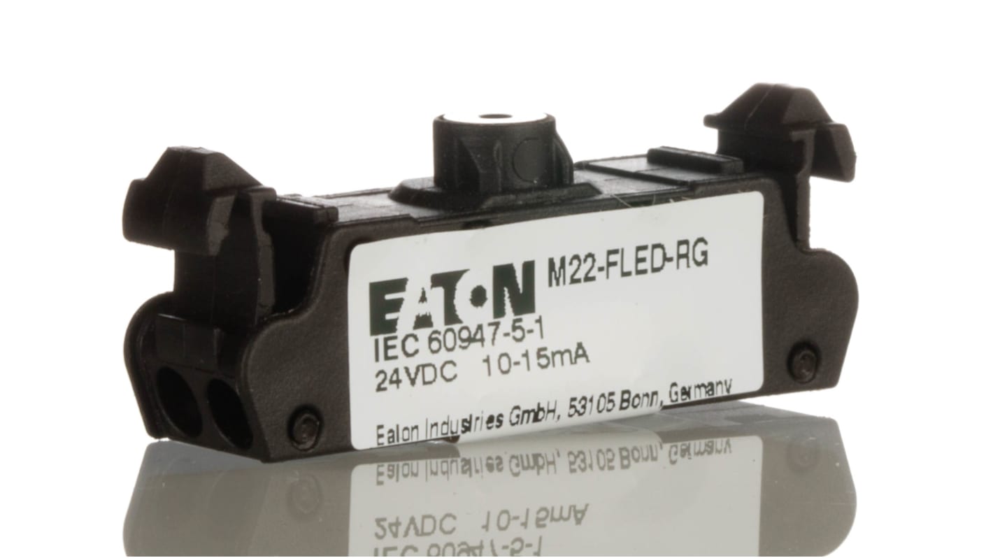 Eaton LEDブロック 24V Push Inターミナル 180799 M22-FLED-RG