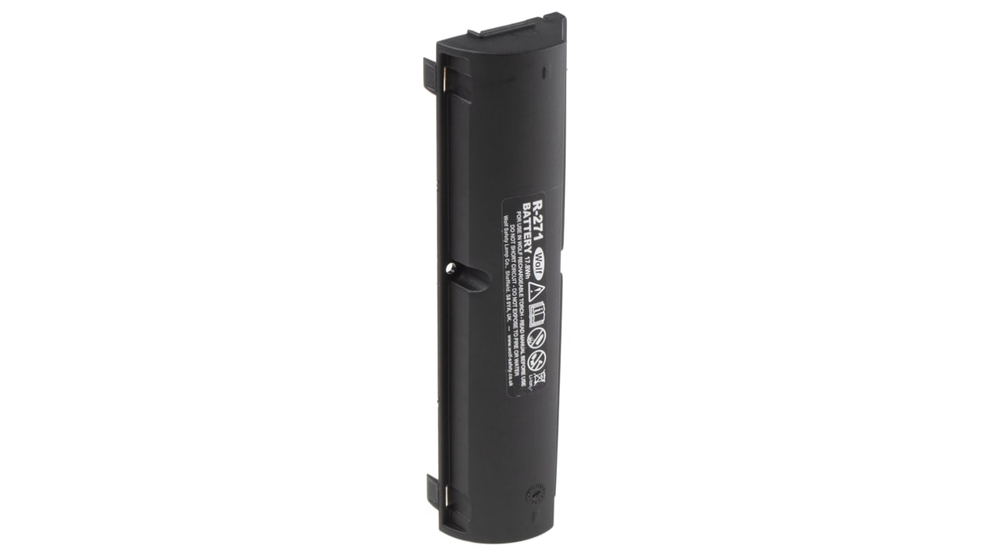 Wolf Safety Li-Ion Torch Battery, 2.4Ah Capacity