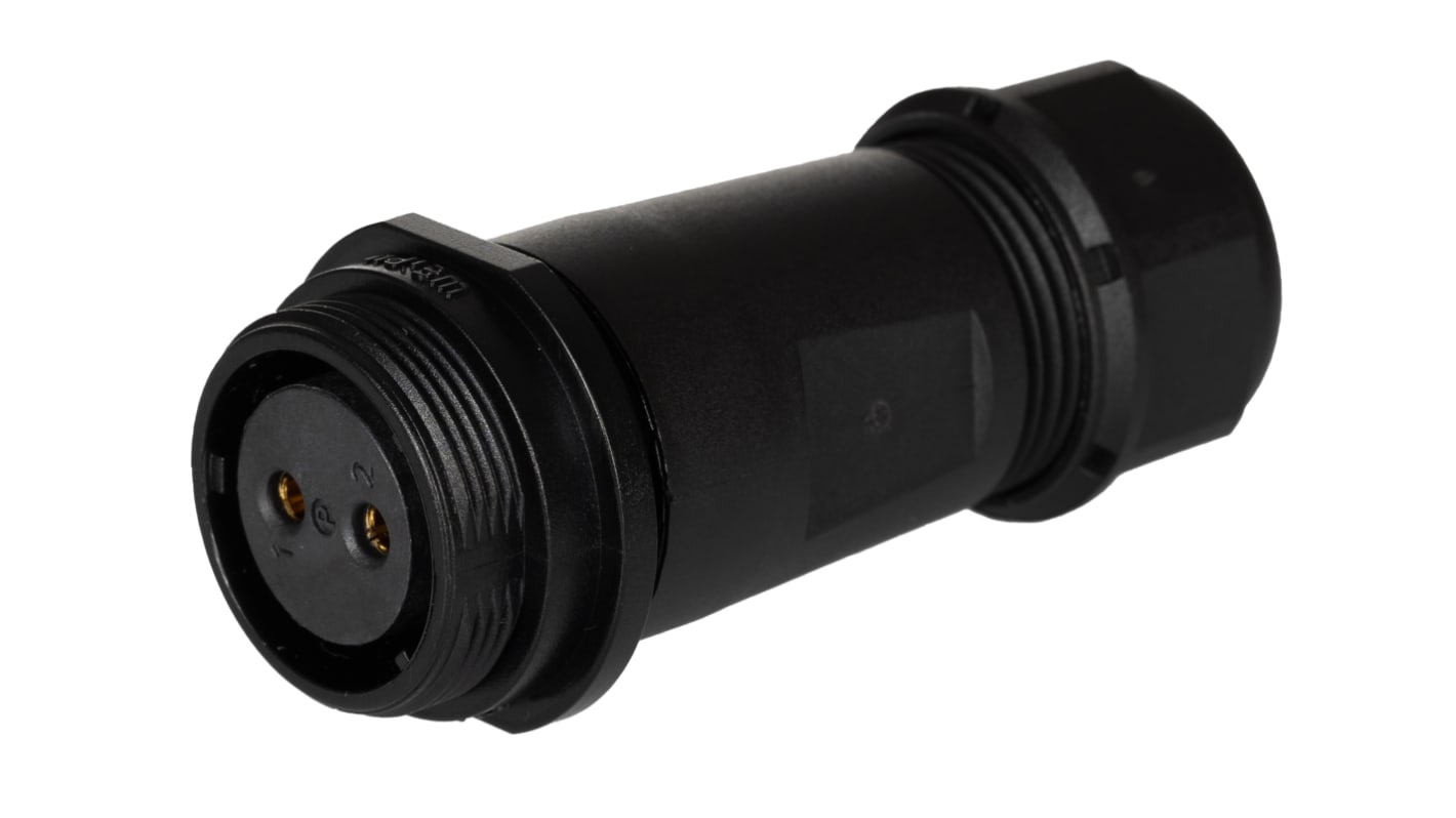 RS PRO Circular Connector, 2 Contacts, Cable Mount, Socket, Female, IP68