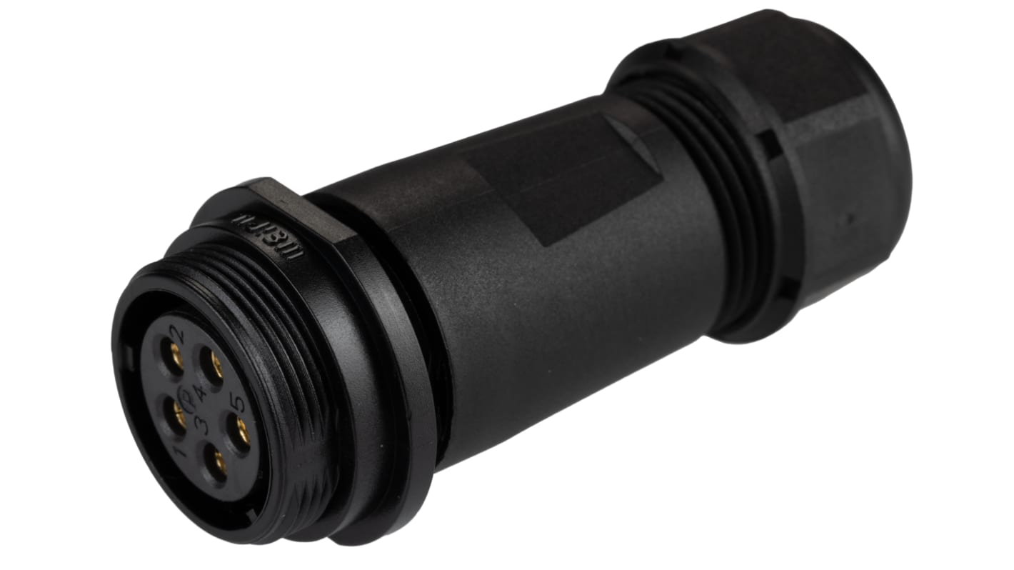 RS PRO Circular Connector, 5 Contacts, Cable Mount, Socket, Female, IP68