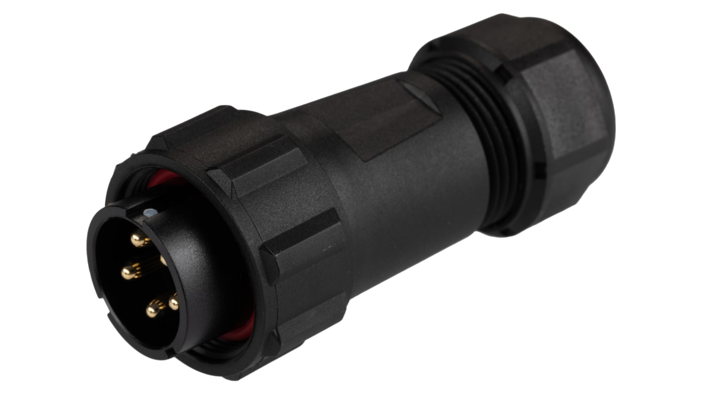 RS PRO Circular Connector, 2 Contacts, Cable Mount, Socket, Male, IP68