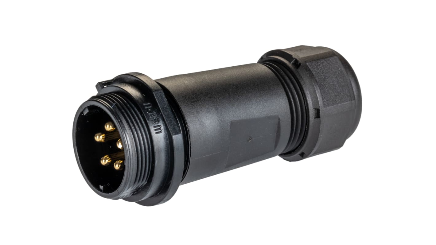 RS PRO Circular Connector, 5 Contacts, Cable Mount, Plug, Male, IP68