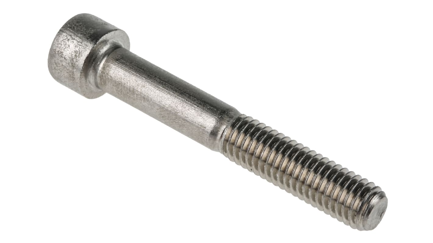 Vite a brugola con testa esagonale incassata RS PRO, M8, L. 55mm, in Acciaio inox
