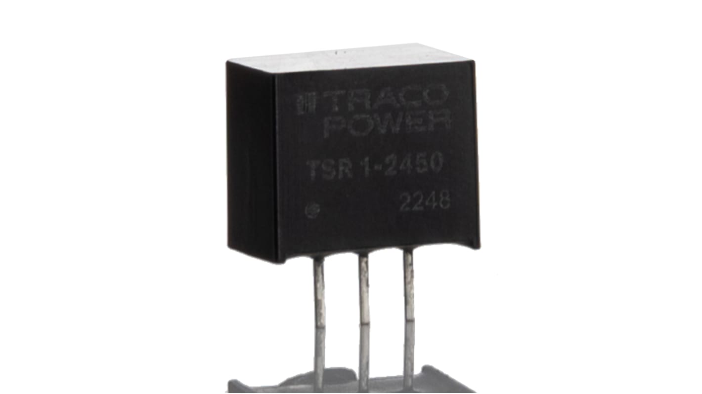 TRACOPOWER Switching Regulator, PCB Mount, 5V dc Output Voltage, 6.5 → 36V dc Input Voltage, 1A Output Current,