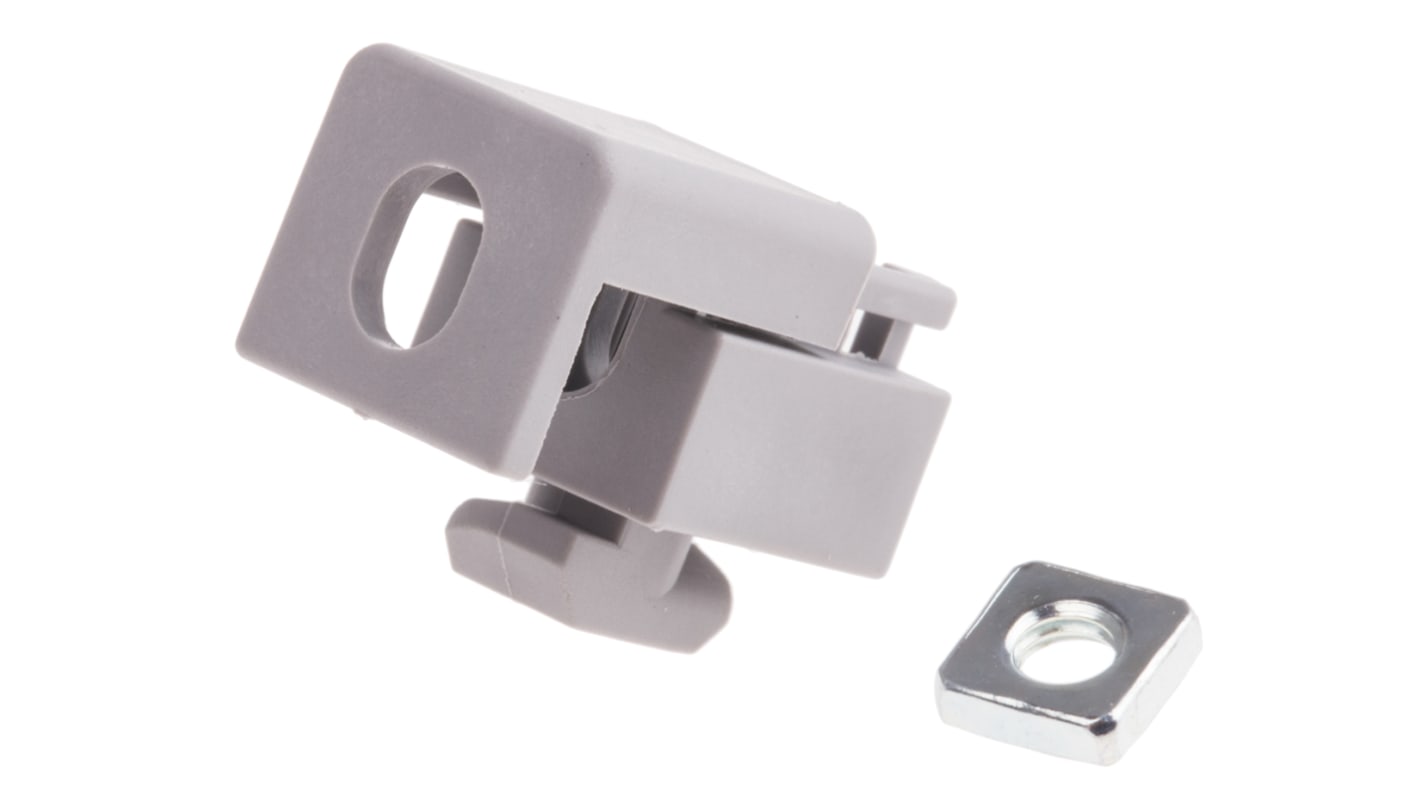 Bosch Rexroth MGE系统Variofix座, 适合20 mm支柱, 6mm槽, PP制