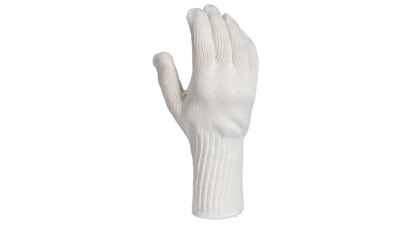 SKF TMBA White Polyester Heat Resistant Work Gloves, Size 9