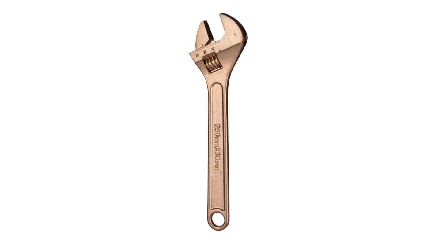 Llave inglesa antichispa Bahco de Cobre-berilio, capacidad de mordaza 30mm, longitud 250 mm