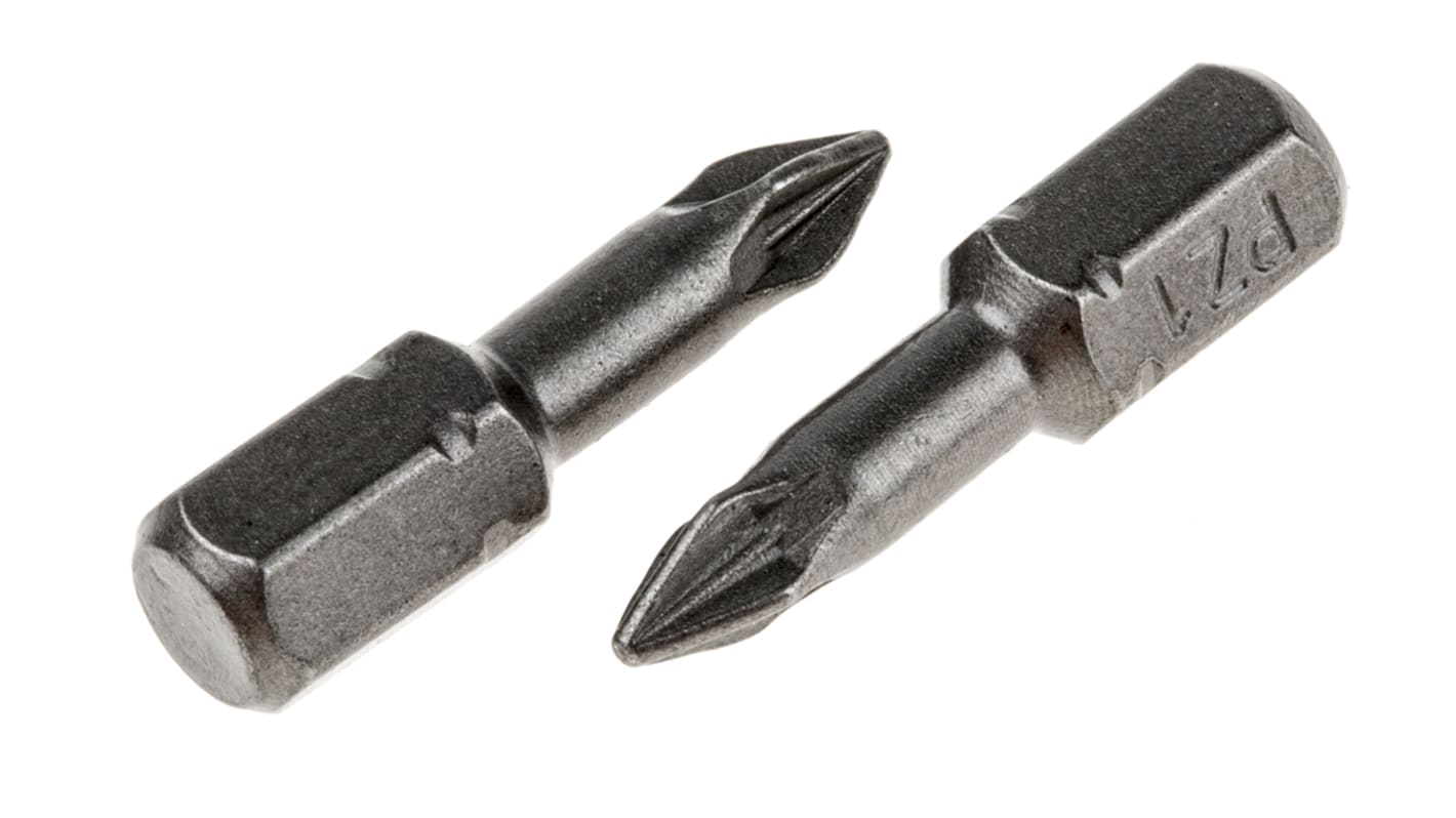 RS PRO Pozidriv Screwdriver Bit, PZ1 Tip