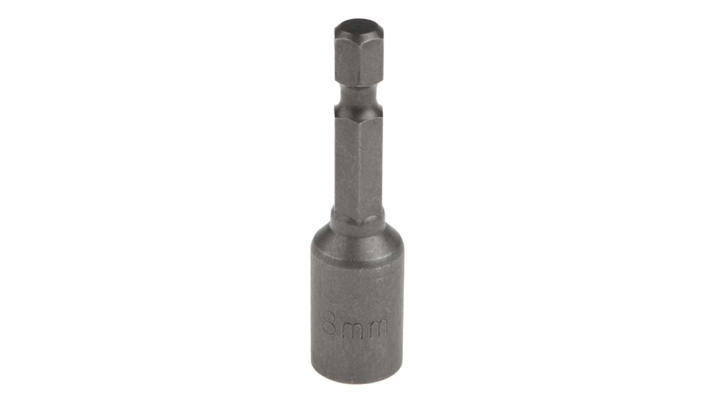 RS PRO Hexagon Socket Screwdriver Bit, 8 mm Tip