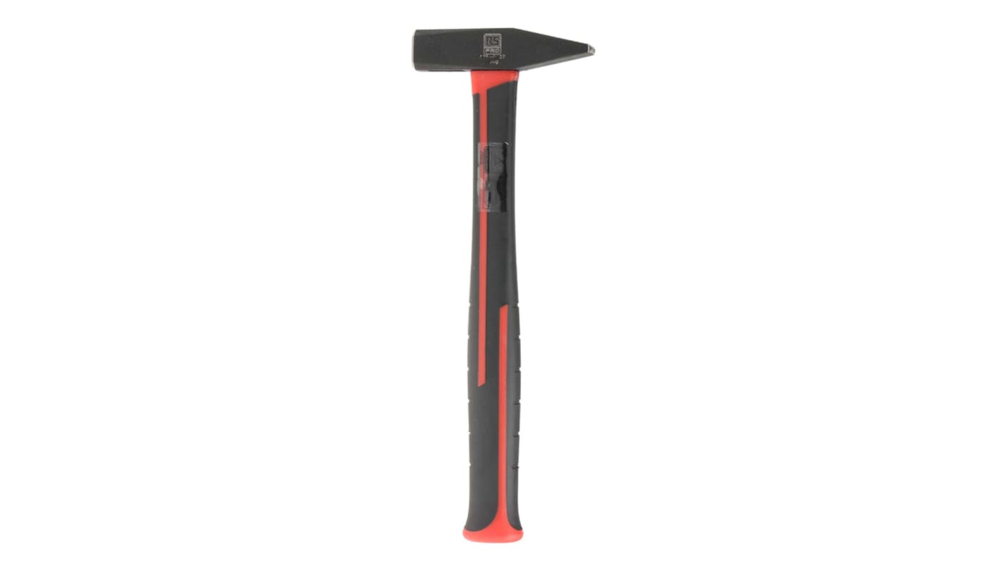 RS PRO Carbon Steel Engineer's Hammer with Fibreglass Handle, 300g