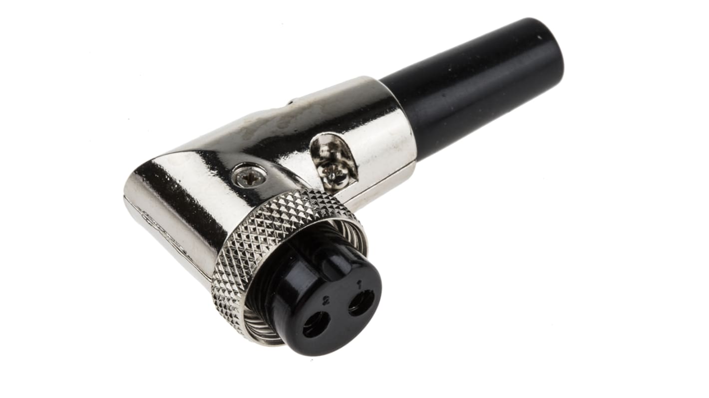 RS PRO Circular Connector, 2 Contacts, Cable Mount, Miniature Connector, Plug, Female