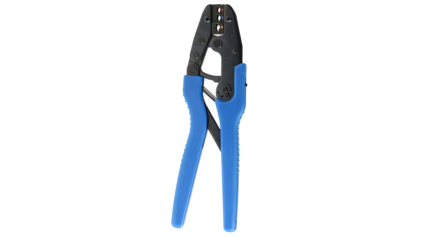 RS PRO Hand Ratcheting Crimp Tool for Insulated Connectors, 1.25→5.5mm² Wire