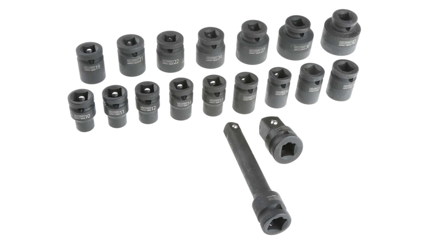 RS PRO 10 → 32mm, 1/2 in Drive Impact Socket