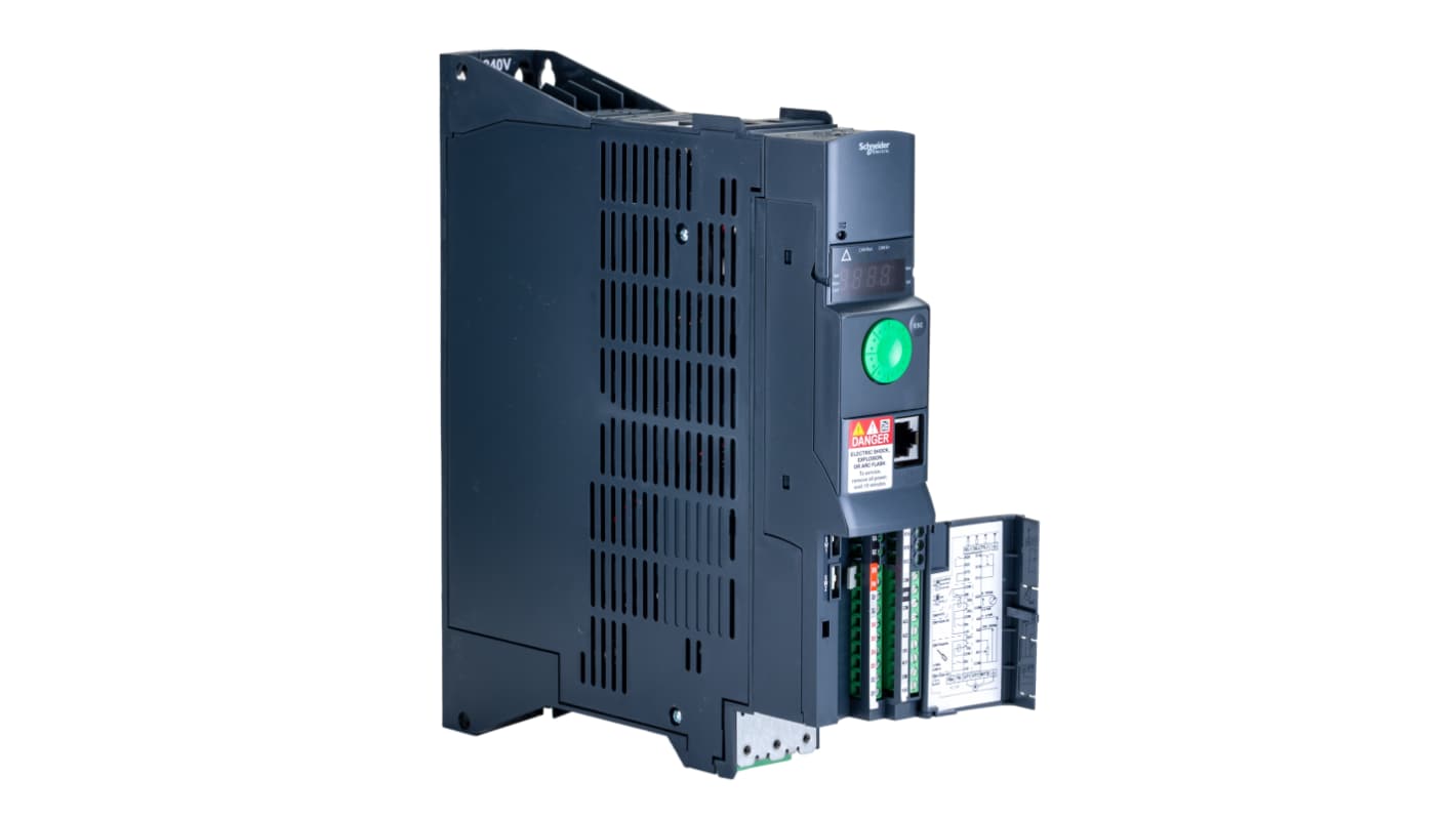 Avviatore a velocità variabile Schneider Electric, 0,37 kW, 230 V c.a., 1 fase, 0.1 → 599Hz
