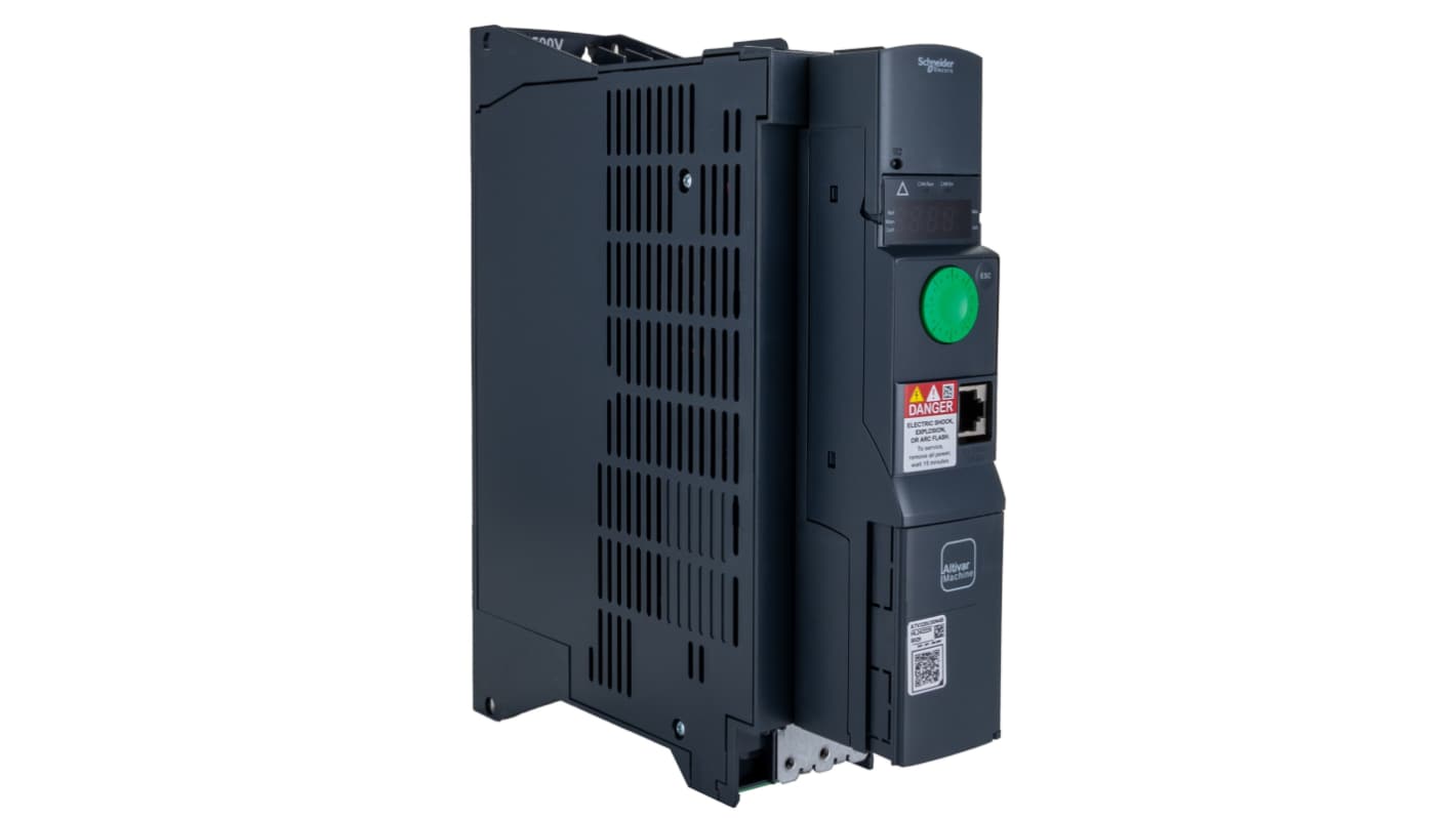 Schneider Electric Variable Speed Drive, 3 kW, 3 Phase, 400 V ac, 11.1 A, ATV320 Series