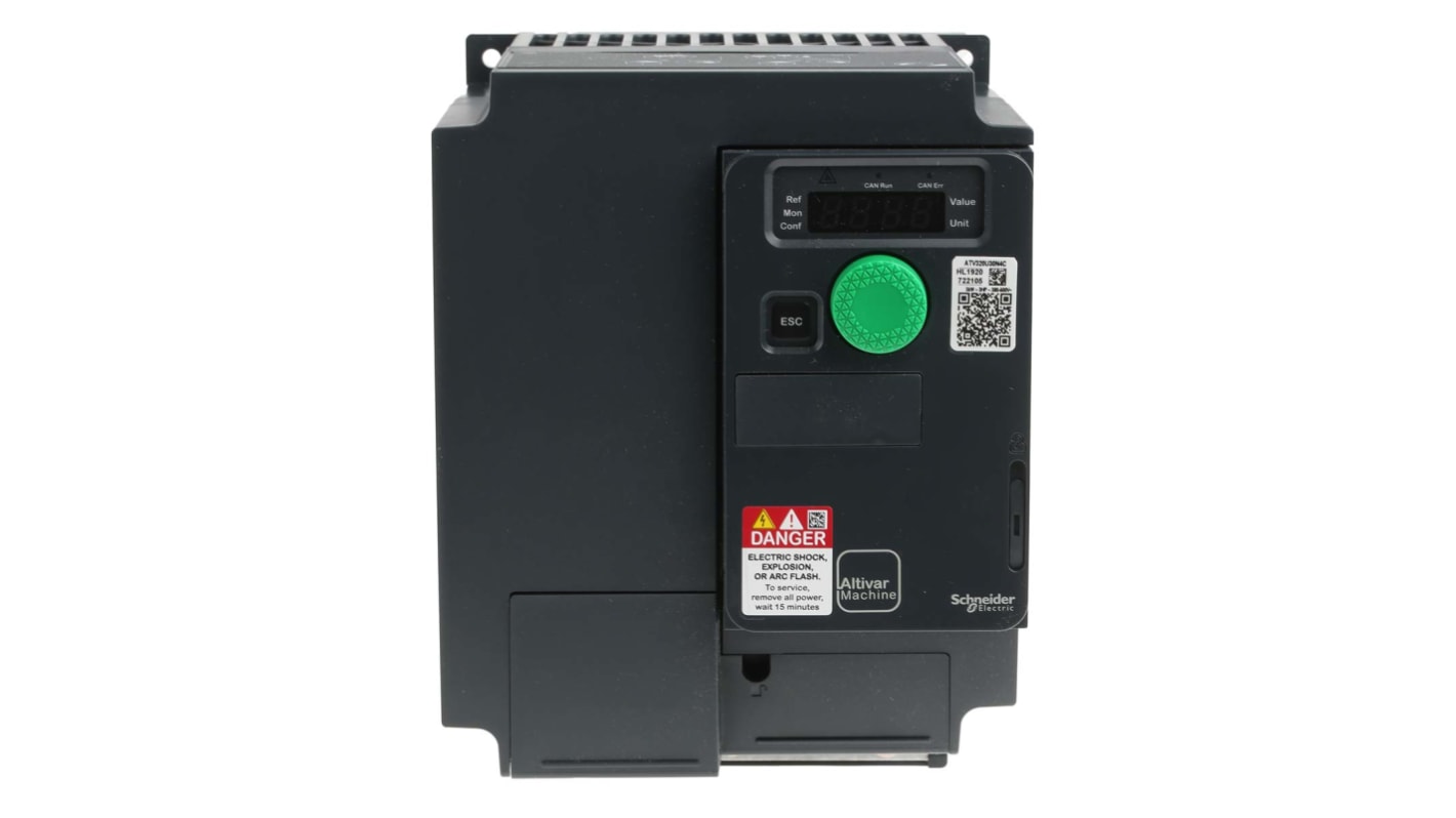 Rs-Online Avviatore a velocità variabile Schneider Electric 3 kW 400 V c.a. 3 fasi 0.1 → 599Hz
