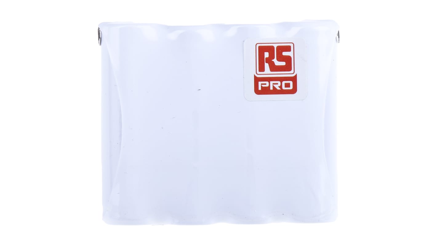 Pacco batterie ricaricabile RS PRO, formato AA, 4 celle, 4.8V, 700mAh, NiCd
