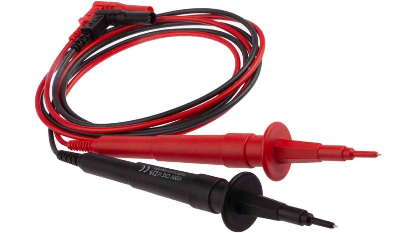Kit cavi test RS PRO, 1000V, L. 1.25m