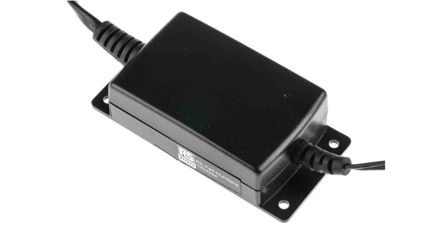 RS PRO 12W Plug-In AC/DC Adapter 12V dc Output, 0 → 1A Output