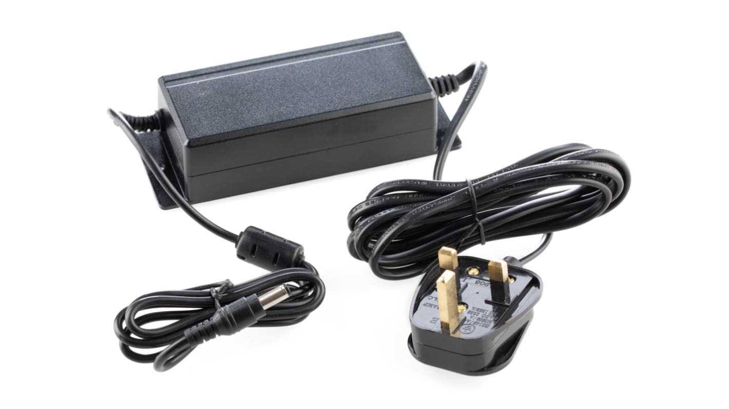 RS PRO 42W Plug-In AC/DC Adapter 12V dc Output, 0 → 3.5A Output