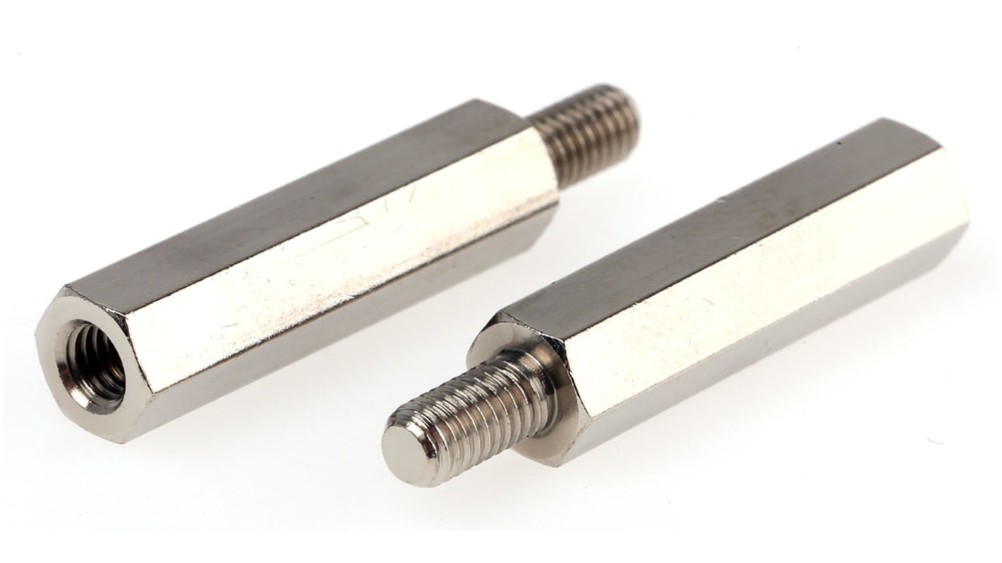HARWIN Standoff, M3 Thread, 20mm Body, Brass, Male/Female