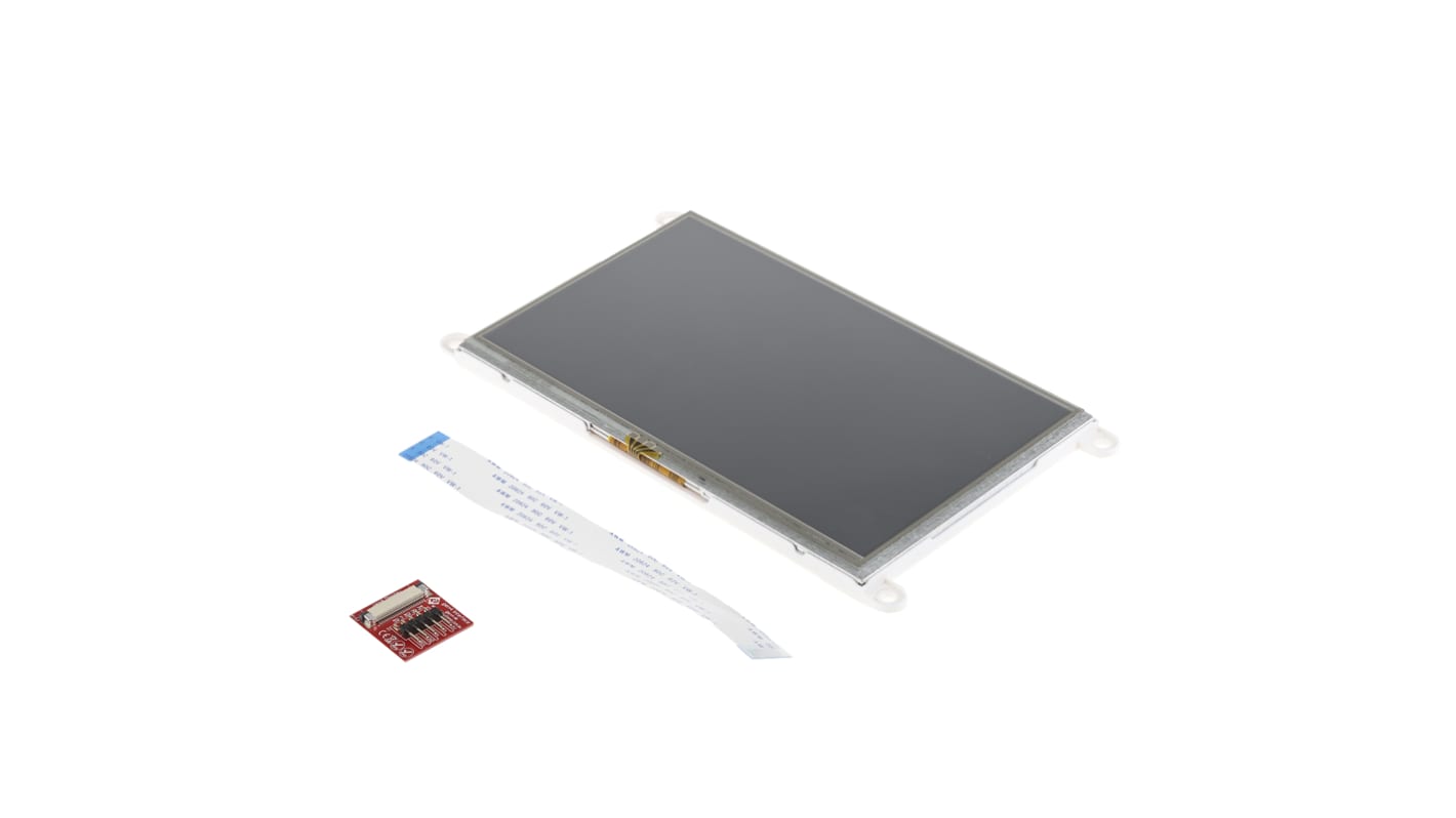 4D Systems 7in 液晶屏, 透射式显示, 串联接口, LED背光源, 电阻式触摸屏, 400cd/m²亮度, 可视区域86 x 154mm, 分辨率800 x 480pixels, gen4系列