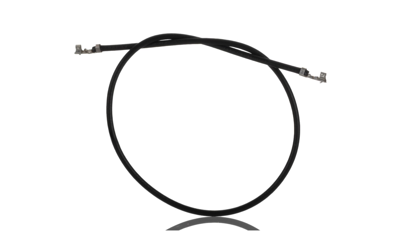 Molex Female Pico-SPOX to Female Pico-SPOX Crimped Wire, 150mm, 24AWG, Black