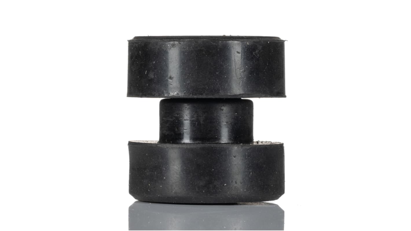 RS PRO Round M10 Anti Vibration Mount with 51kg Compression Load