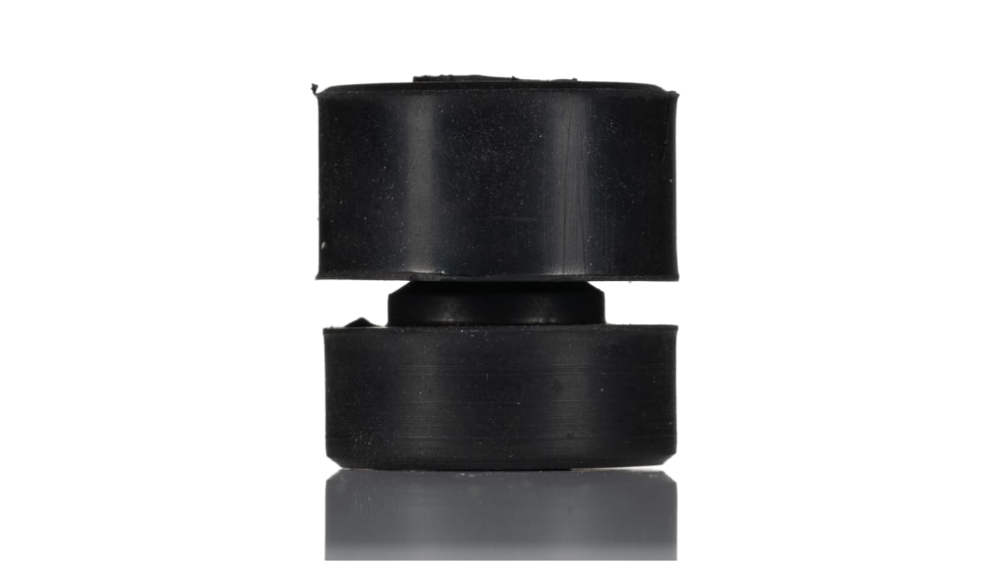 RS PRO Round M10 Anti Vibration Mount with 100kg Compression Load