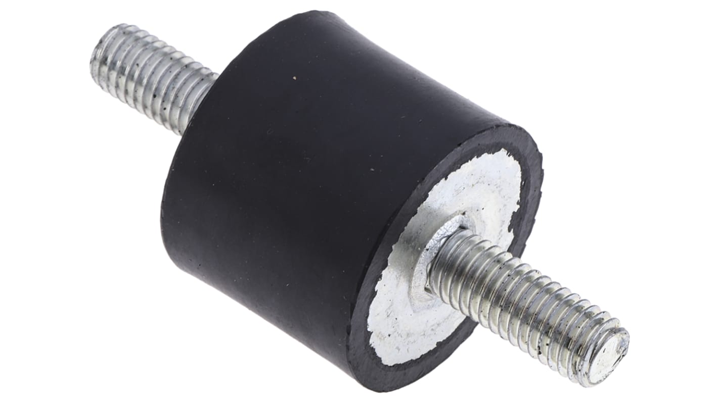 Bobine mâle à mâle RS PRO M8 Ø 30mm en Caoutchouc naturel