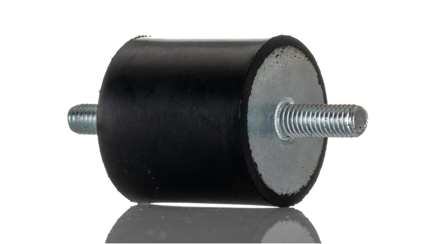 Bobine mâle à mâle RS PRO M10 Ø 50mm en Caoutchouc naturel