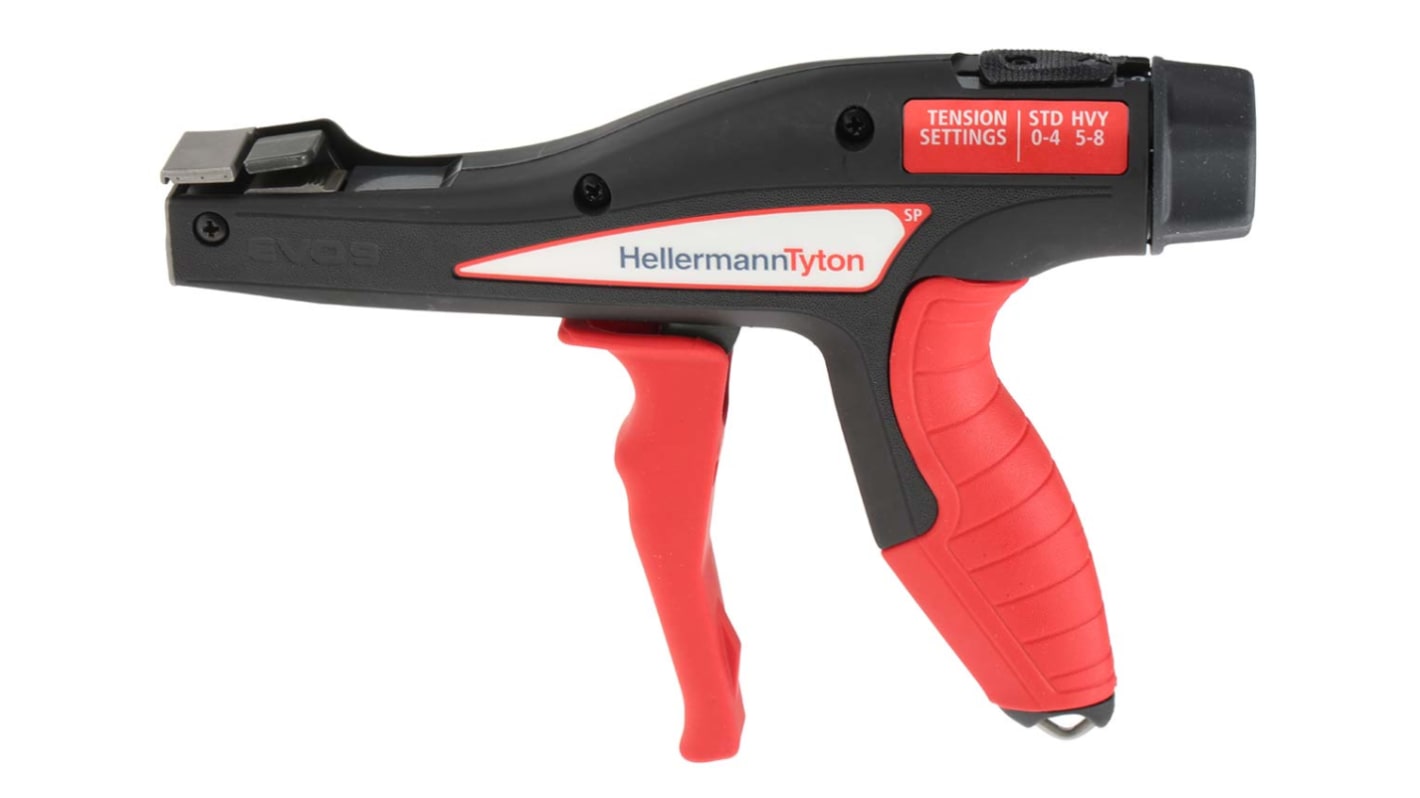 HellermannTyton Cable Tie Gun, 13mm Capacity