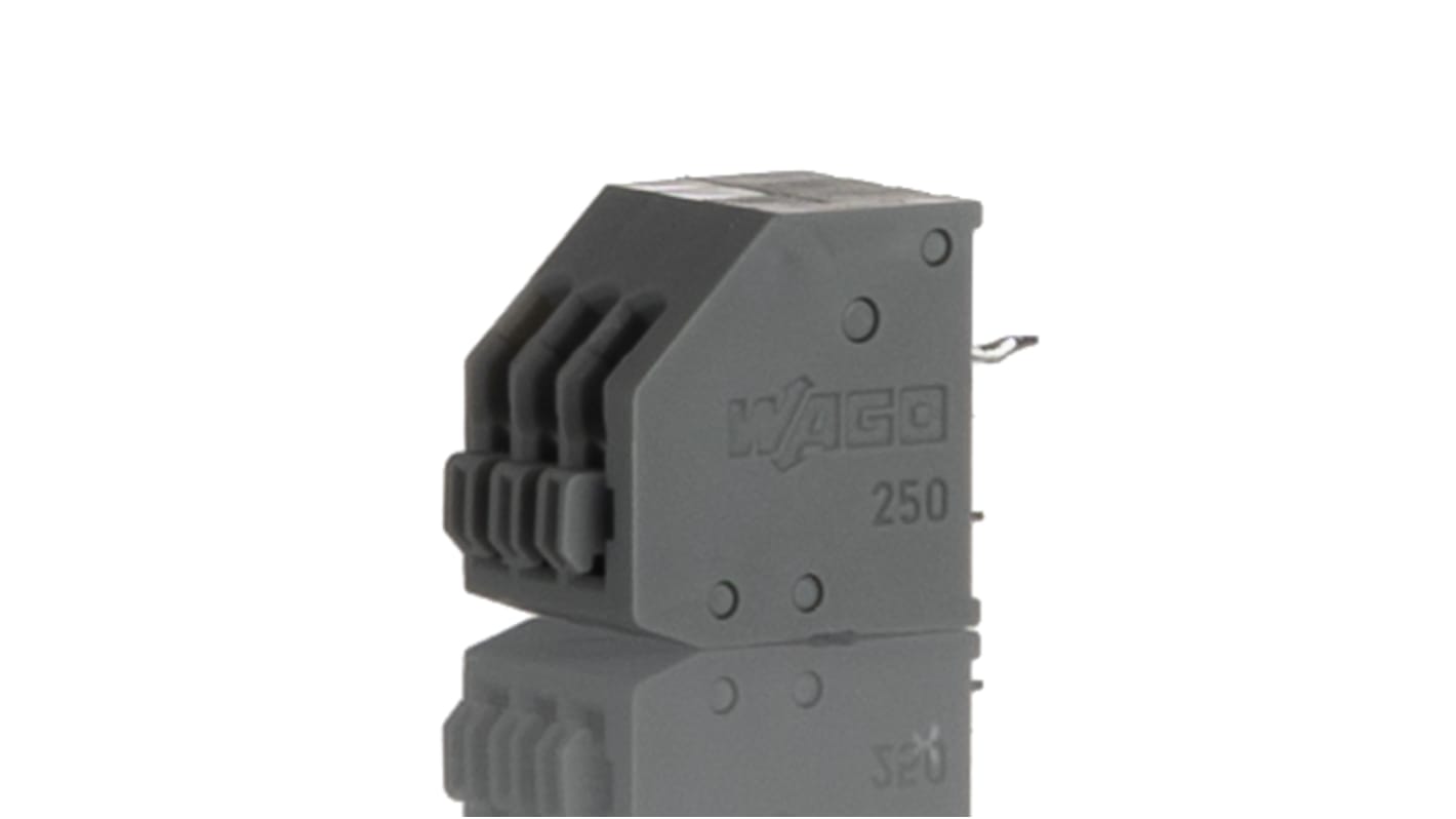 Conector de iluminación Hembra 250, 3 Polos, Montaje en PCB, 320 V, 4 (IEC/EN 60664-1) A, 5 (CSA) A, 5 (UL) A