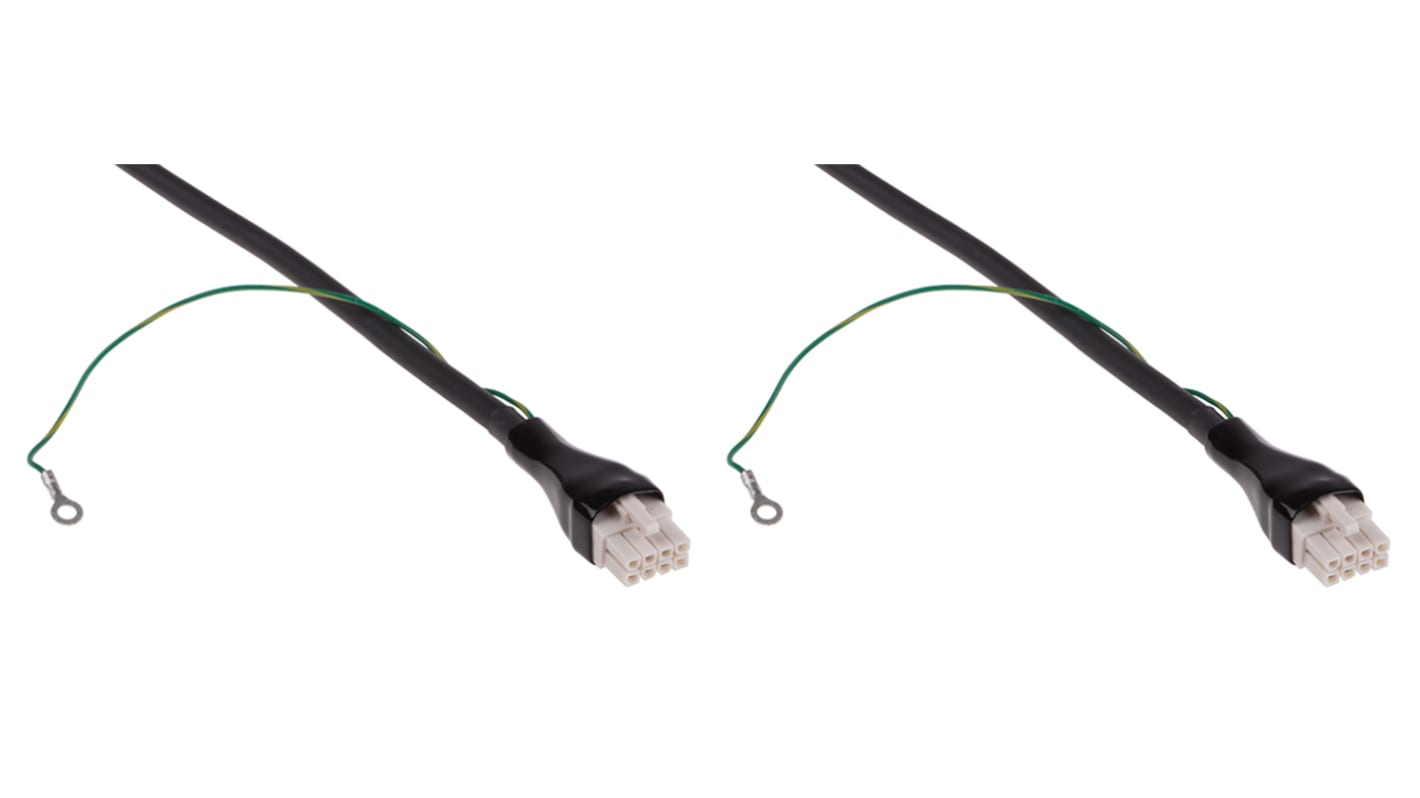 Cable Panasonic, long. 3m, para usar con Motores sin escobillas y amplificadores serie MINAS-BL GP