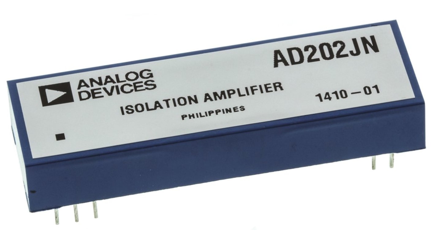 AD202JN Analog Devices, Isolation Amplifier, 15 V, 11-Pin PDIP