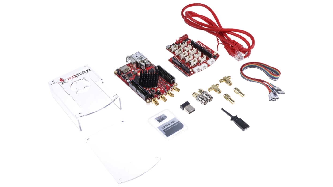 Red Pitaya STEMLab125-10 STEMlab Series, 40MHz PC Based Oscilloscope, 2 Analogue Channels