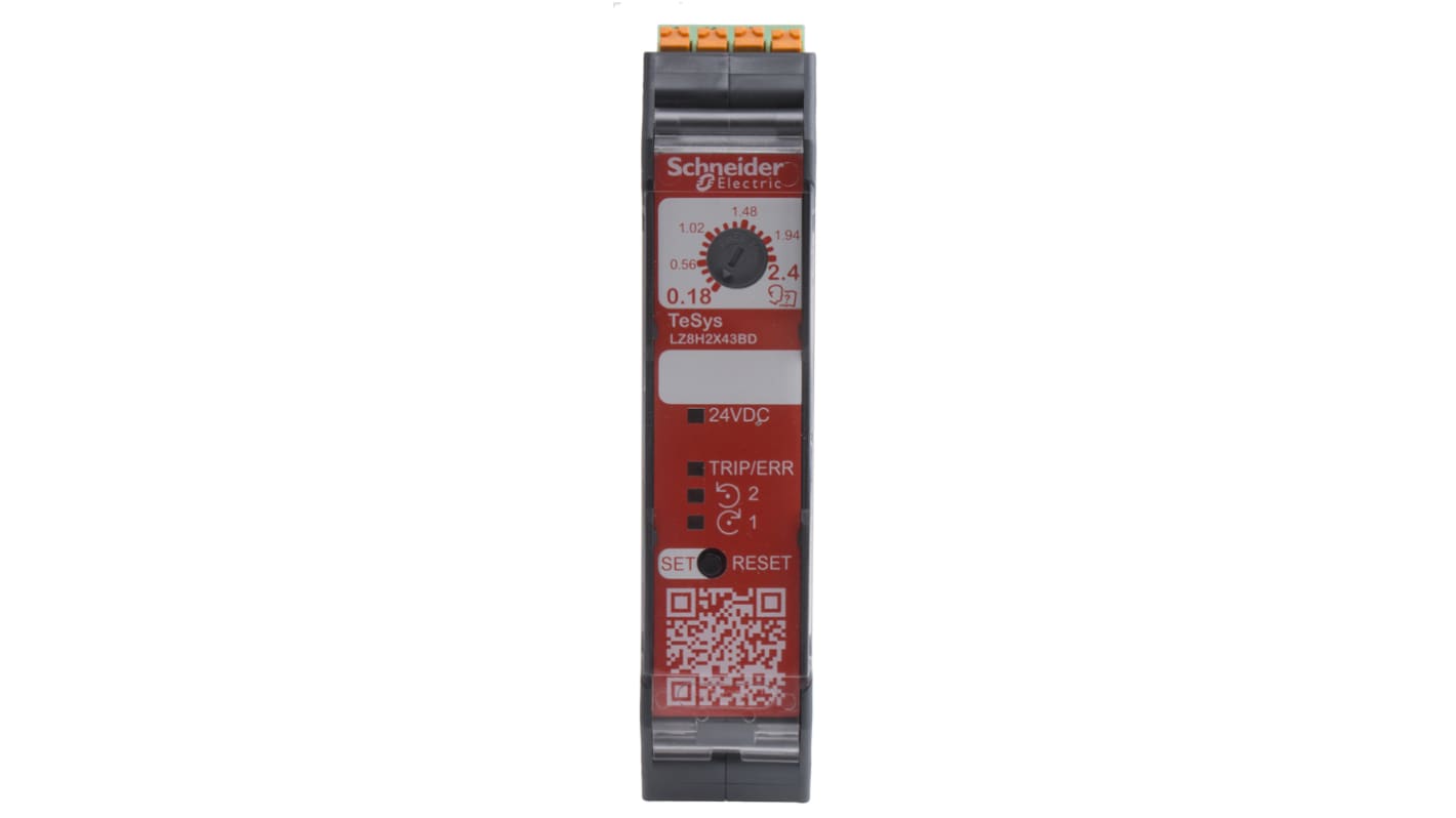 Schneider Electric TeSys Advanced Motor Starter, 1.1 kW, 0.18 → 2.4 A
