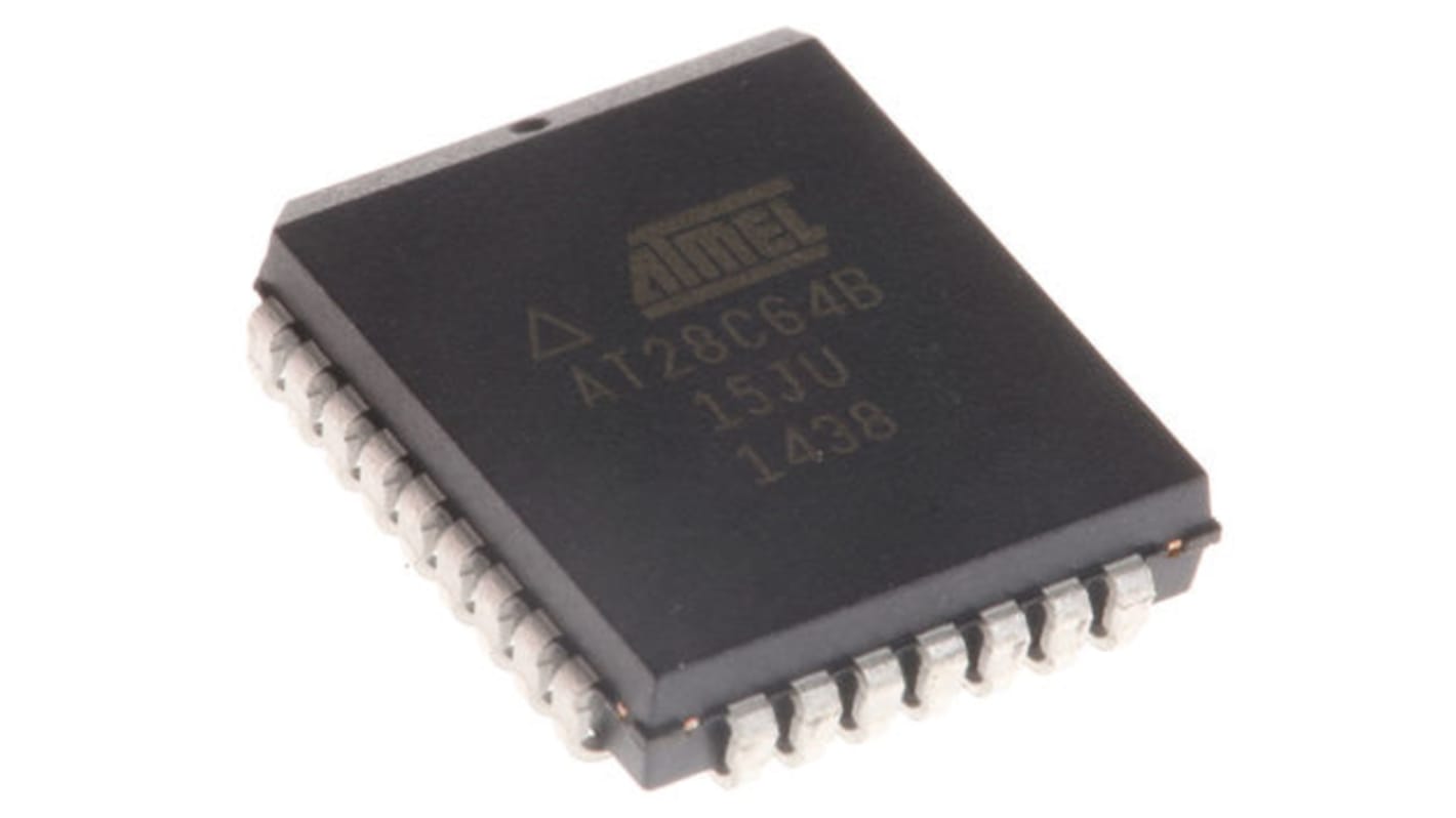 Pamięć równoległa EEPROM Otwór przezierny 64kbit 32-pinowy PLCC 8 K x 8 bitów