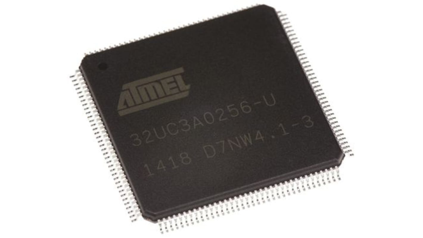 Microcontrollore Microchip, AVR32, LQFP, AT32, 144 Pin, Montaggio superficiale, 32bit, 66MHz