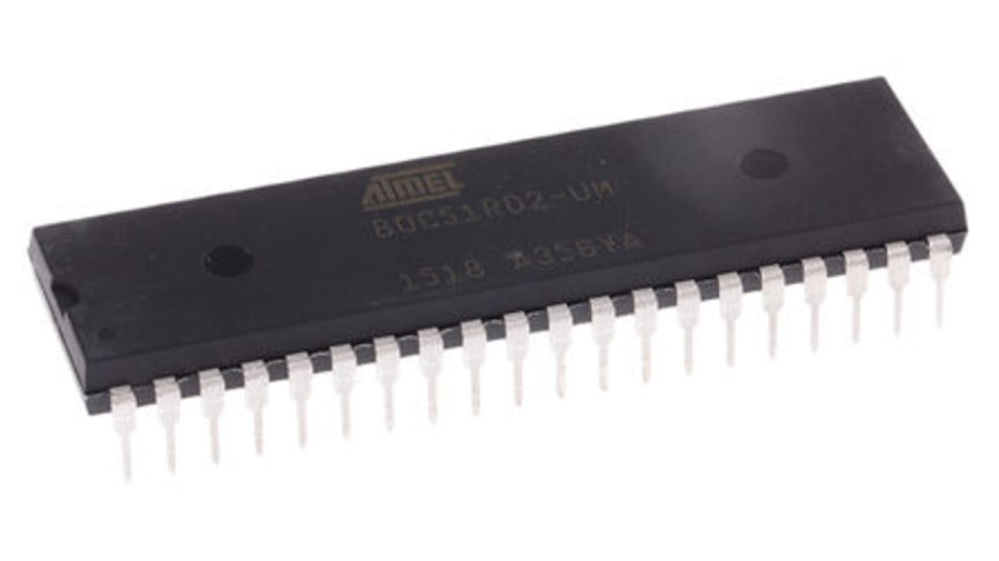 Mikrokontroler Microchip AT80 PDIL 40-pinowy Otwór przezierny 80C51 8bit 40MHz RAM:1,024 kB Ethernet: Flash 2,7