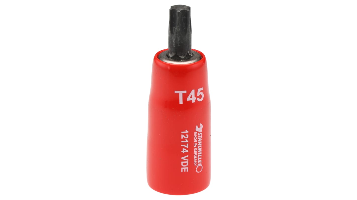 Bussola Bussola inserto STAHLWILLE 2390045, attacco Esagono 3/8 poll., lunghezza 67 mm, Lega d'acciaio