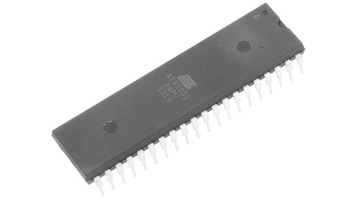 Microchip AT89系列单片机, 8051内核, 40针, PDIP封装, 0CAN通道
