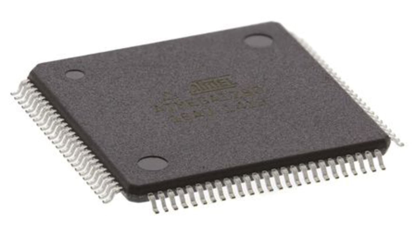 Microchip マイコン, 16MHz, 128 kB, フラッシュ, 100-Pin TQFP