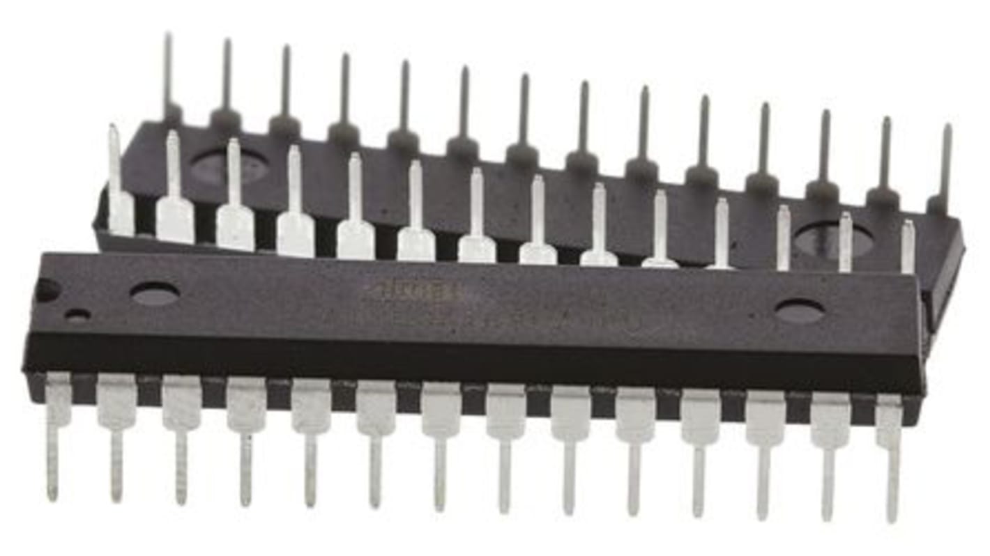 Mikrokontroler Microchip ATmega PDIP 28-pinowy Otwór przezierny AVR 16 kB 8bit CAN: 20MHz RAM:1 kB Ethernet: Flash 1,8