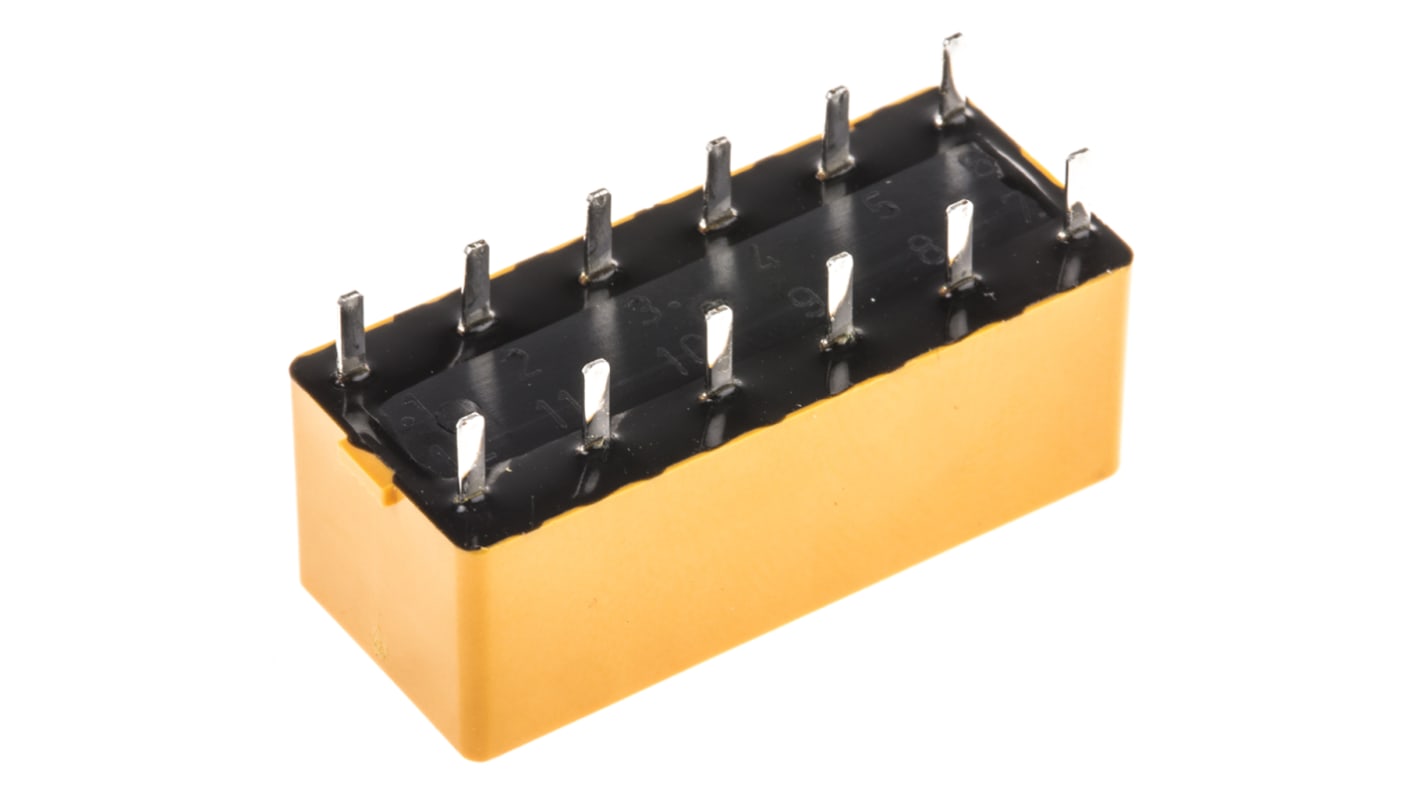 Panasonic S 5V dc Spule 2-poliger Wechsler Printrelais 4A 130Ω 192mW Monostabiles Relais